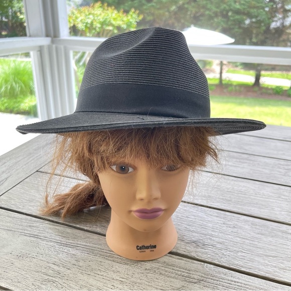 Pineapple & Star Classic Black Fedora Hat - Picture 2 of 6